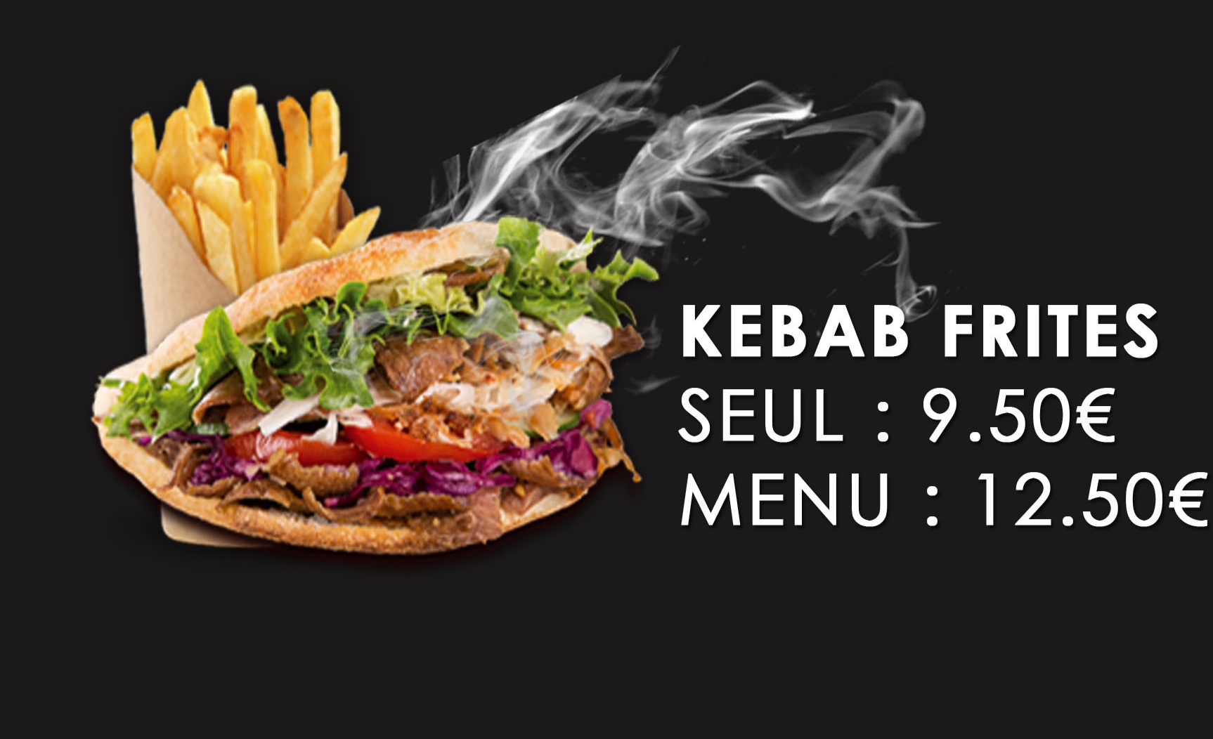 Kebab frites