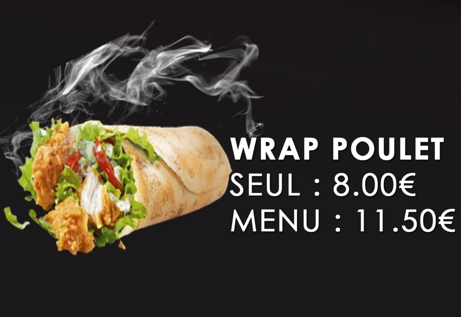 Wrap poulet